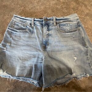 Women's Distressed Studio Blue Jean short